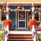 2 PCS Large Patriotic Wreath Bows with Bell Star and Stripe America Flag Bow 4th of July for Veteran's Day Independence Day Memorial Day Front Door Holiday Party Home Decor 20 * 12"